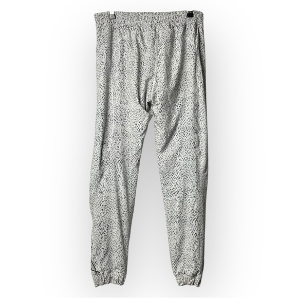 Lululemon Trainer Track Pant Dottie Dash White Black 8 - Picture 5 of 11